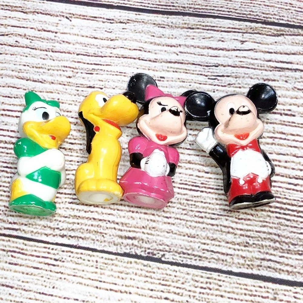 Vintage 1980's Lil Playmates Disney Mickey Mouse Train Set
